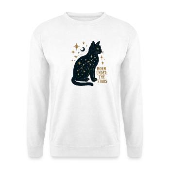 Constellation du Chat Stellaire - Sweat-shirt Unisexe - blanc - Devant