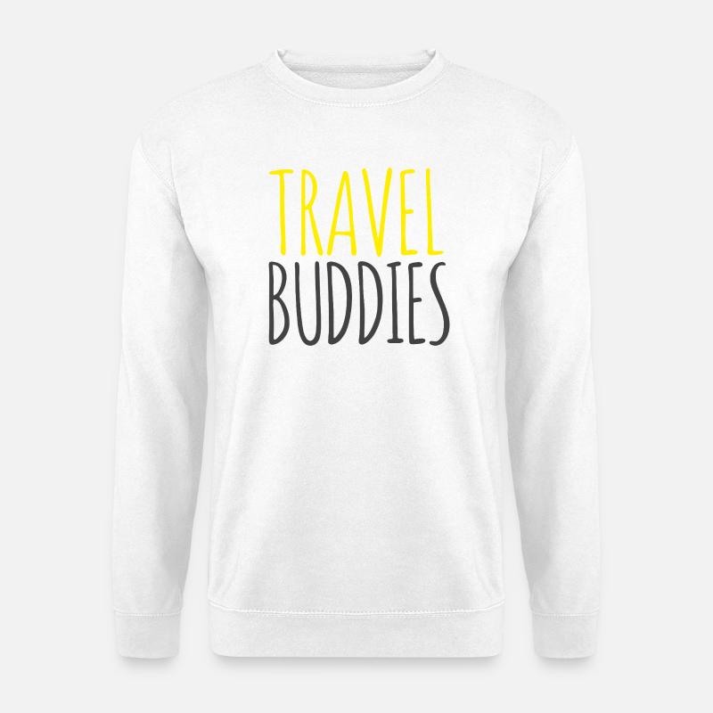 Reisefreunde  - Unisex Pullover - Weiß