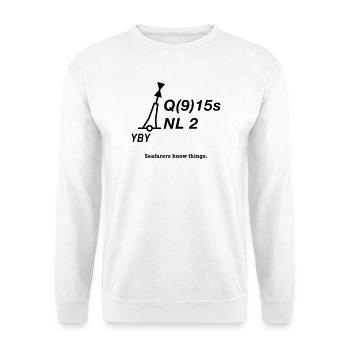 Tonne - Boje Nordsee Segeln Ostsee Maritim - Unisex Pullover - Weiß - Vorne