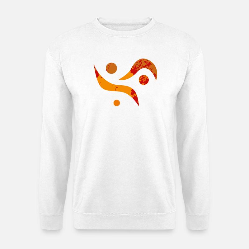 yoga-design_35 - Unisex Pullover - Weiß