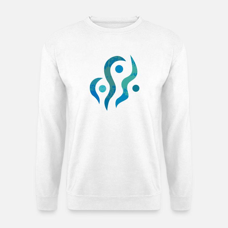 yoga-design_36 - Unisex Pullover - Weiß
