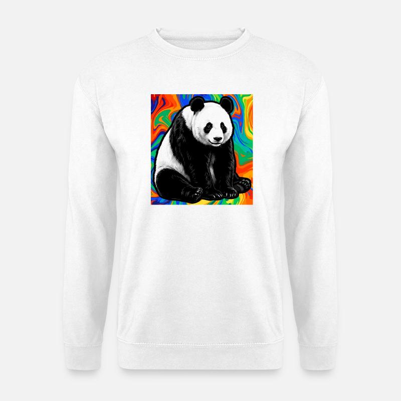panda - Unisex Sweatshirt - white