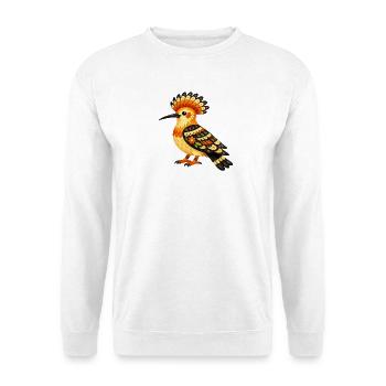 Farbenfroher Dudek im Volksstil - Unisex Pullover - Weiß - Vorne