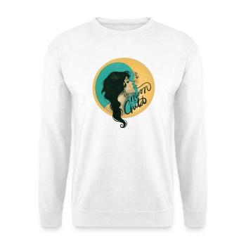 Mondbeschienene Umarmung - Unisex Pullover - Weiß - Vorne