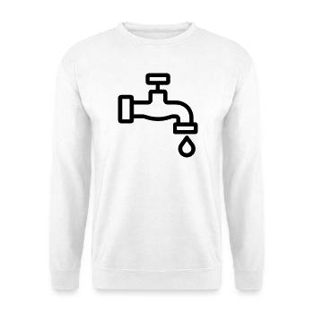Tap - Unisex Sweatshirt - white - Front