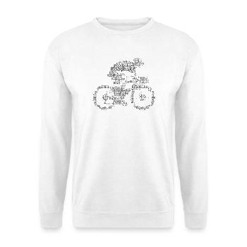 Geschenkidee für einen Roadbike mit Roadbike - Unisex Pullover - Weiß - Vorne