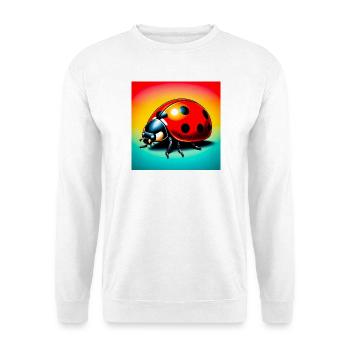 Marienkäfer - Unisex Pullover - Weiß - Vorne