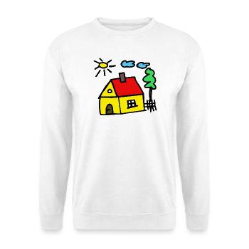 House Hut Dream House Builders - Unisex Sweatshirt - white - Front