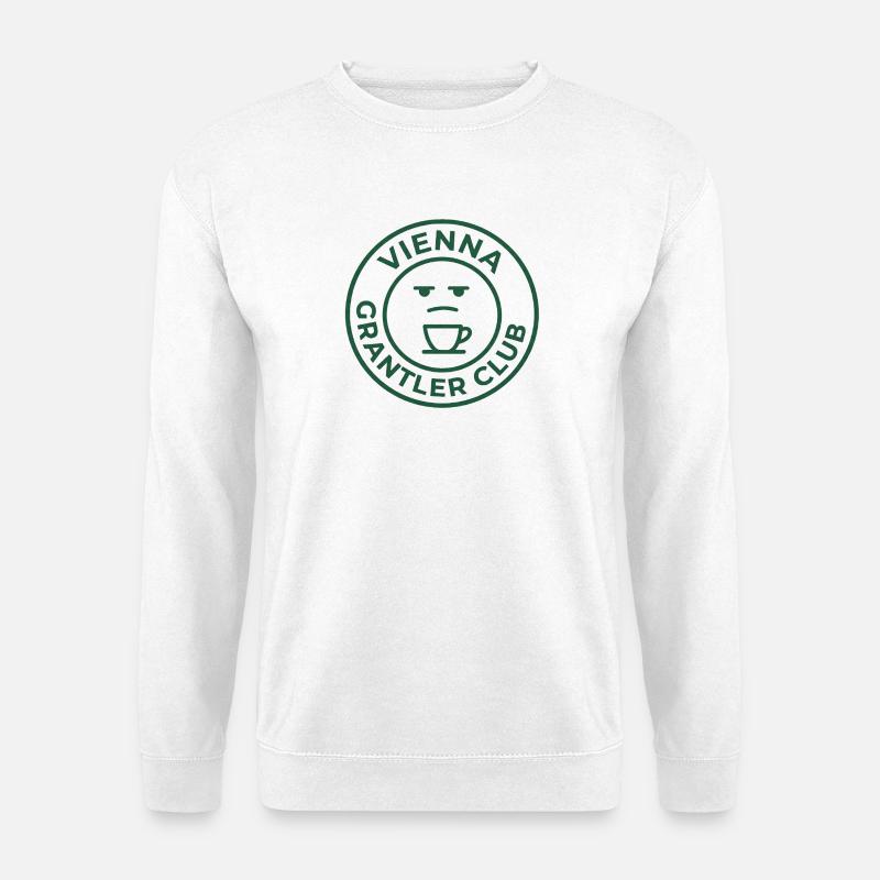 Vienna Grantler Club BigLogo - Unisex Pullover - Weiß