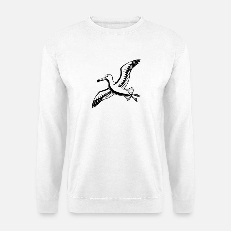 Neuseeländischer Albatros - Unisex Pullover - Weiß