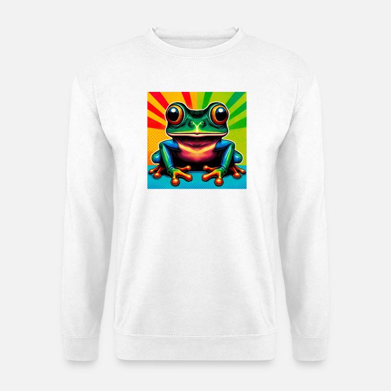 frog - Unisex Sweatshirt - white