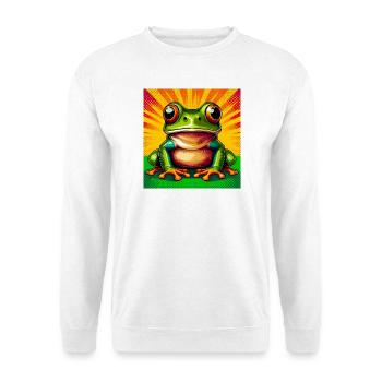 frog - Unisex Sweatshirt - white - Front