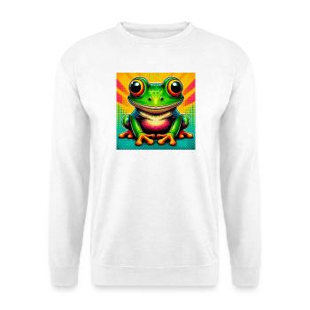 frog - Unisex Sweatshirt - white - Front