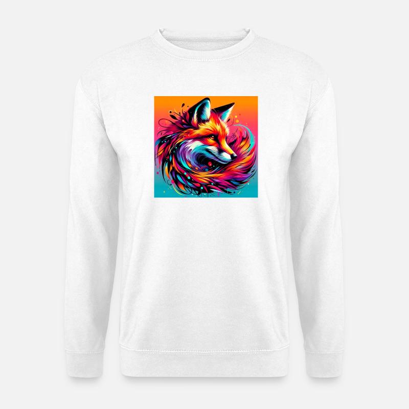 fox - Unisex Sweatshirt - white