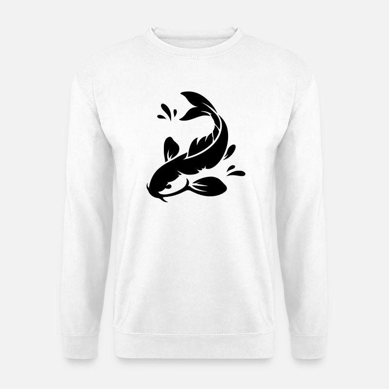 Koi - Unisex Pullover - Weiß