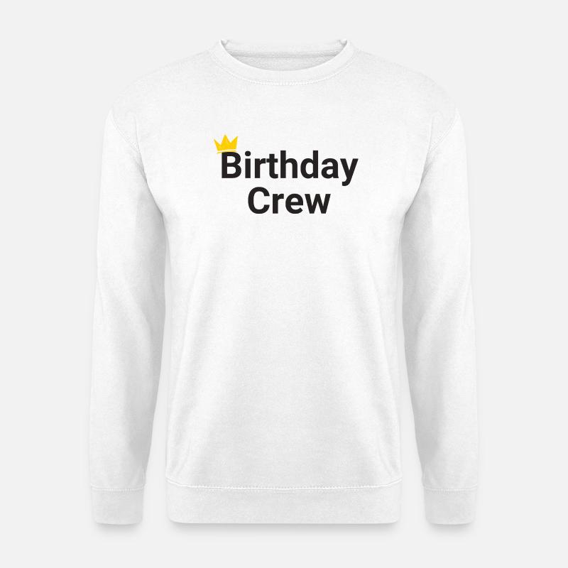 Birthday Crew - Unisex Sweatshirt - white