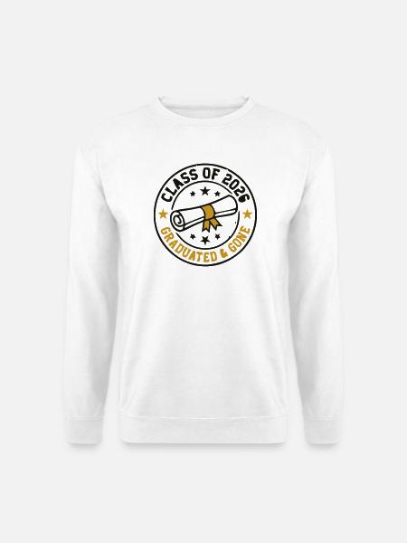 Abschluss 2026 Wappen Stempel - Unisex Pullover - Weiß