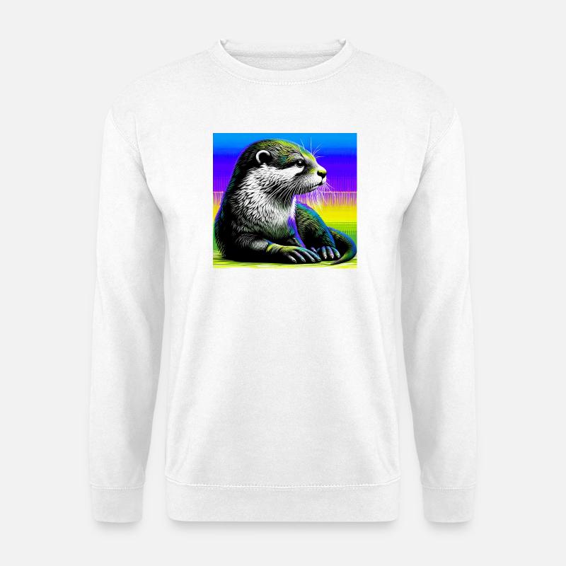 Otter - Unisex Pullover - Weiß