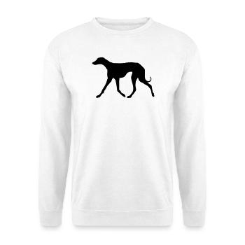 Slough-Behandlung - Unisex Pullover - Weiß - Vorne