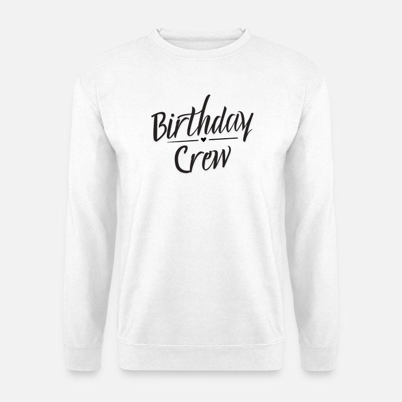 Birthday Crew - Unisex Sweatshirt - white