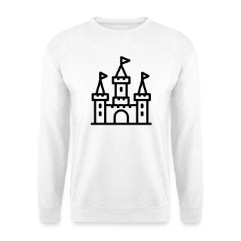castle - Unisex Sweatshirt - white - Front