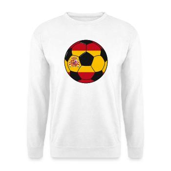 Football_team_Spain - Unisex Sweatshirt - white - Front