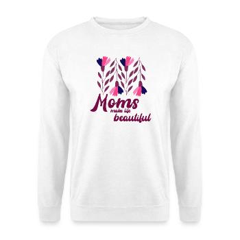 Funny Mom Grandma Mother's Day Gift Design Humor - Unisex Sweatshirt - white - Front
