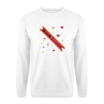 Mom of the Year Ribbon - Unisex Sweatshirt - white - Front