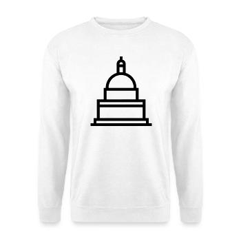 government - Unisex Sweatshirt - white - Front
