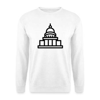 government - Unisex Sweatshirt - white - Front