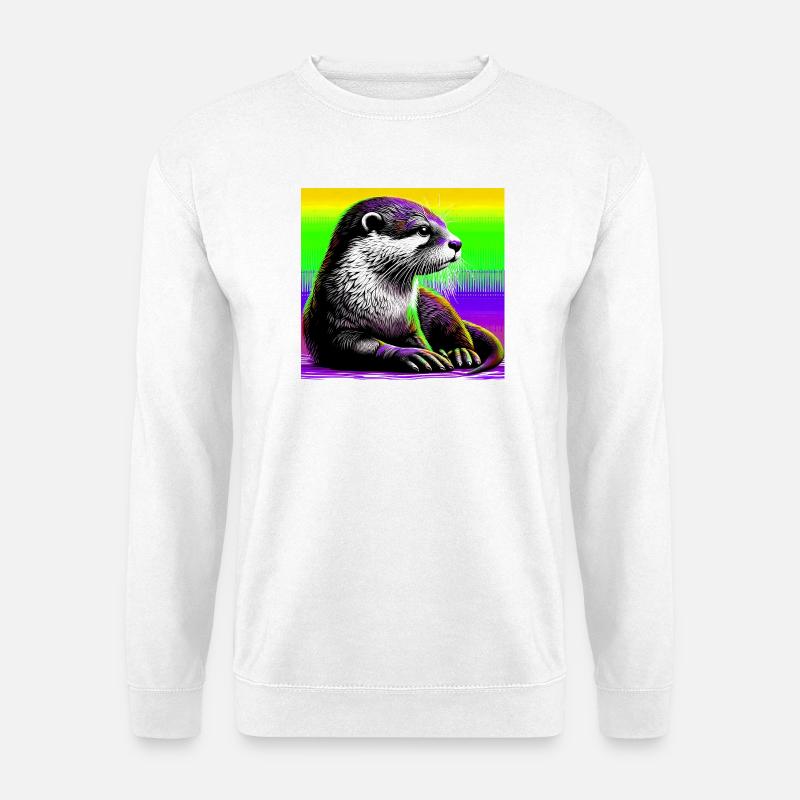 Otter - Unisex Pullover - Weiß