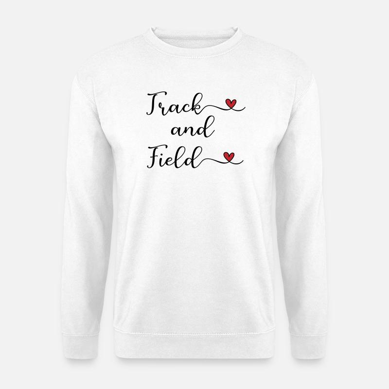Leichtathletik - Unisex Pullover - Weiß