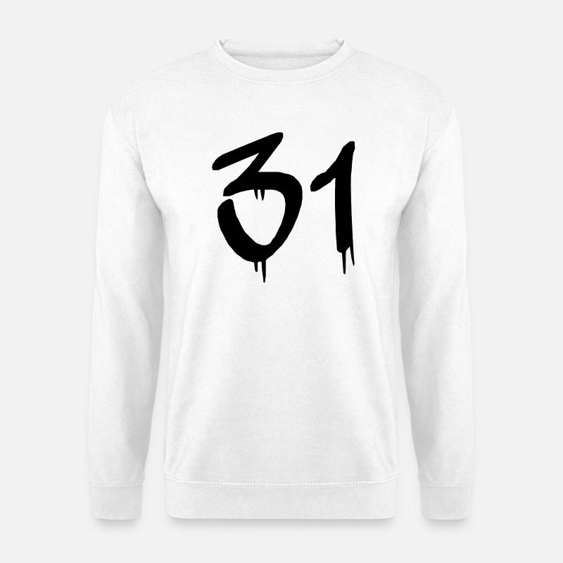 31 - Unisex Pullover - Weiß