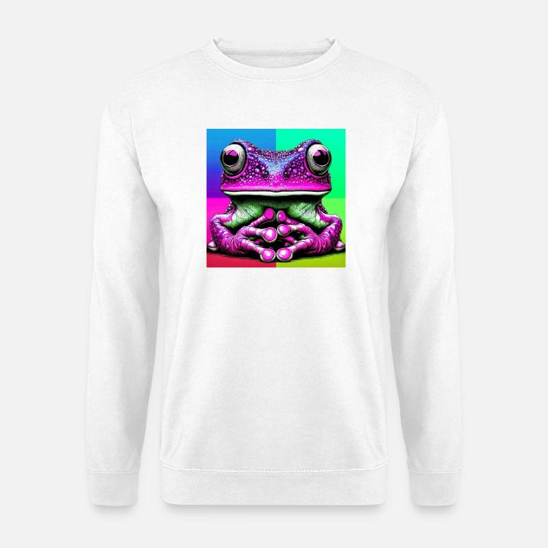 frog - Unisex Sweatshirt - white