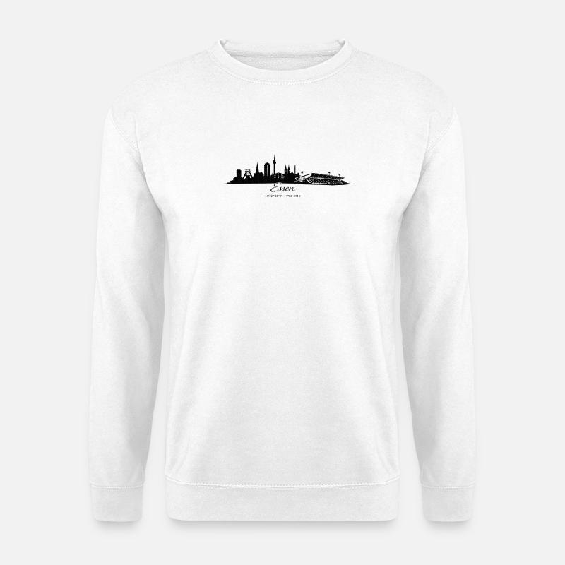 Essen - Unisex Pullover - Weiß