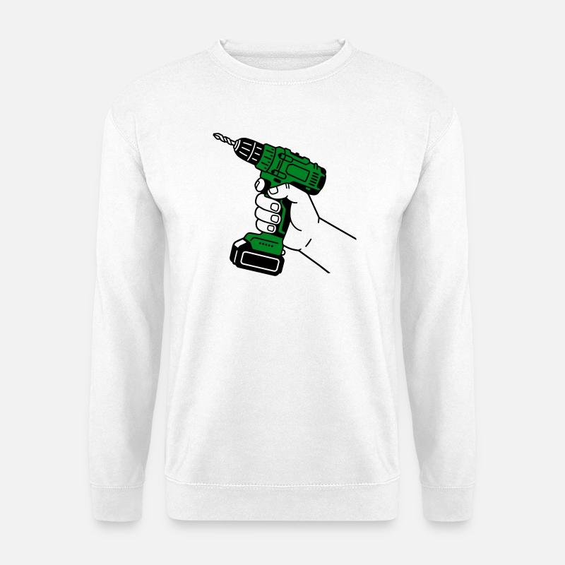 Handwerker - Unisex Pullover - Weiß