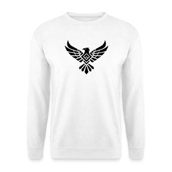 eagle - Unisex Sweatshirt - white - Front