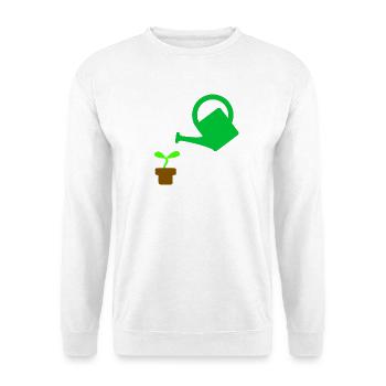 Garten - Unisex Pullover - Weiß - Vorne