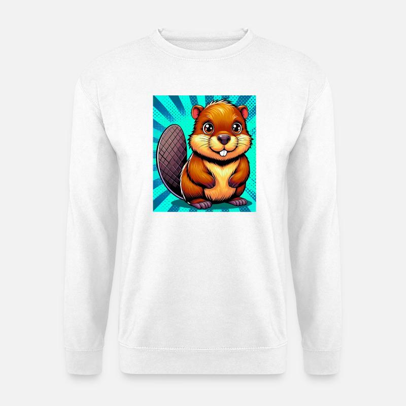 Bieber - Unisex Pullover - Weiß