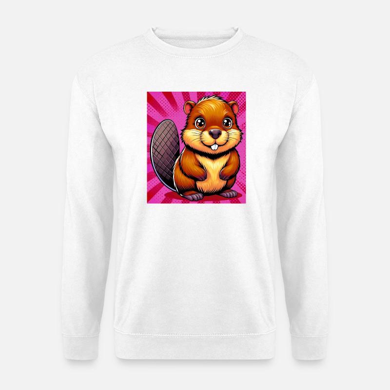 Bieber - Unisex Pullover - Weiß