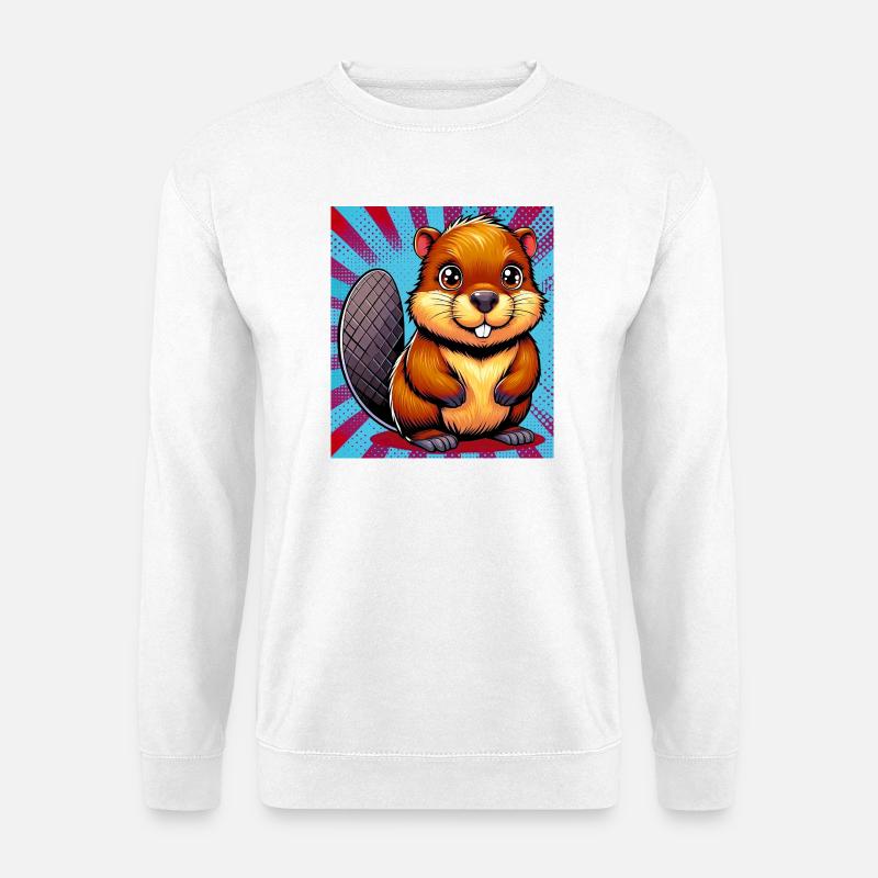 Bieber - Unisex Pullover - Weiß