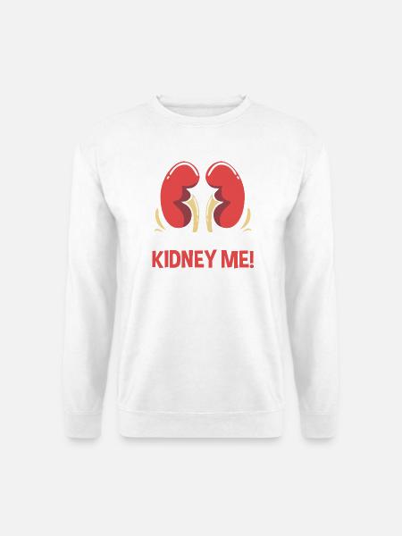 Organspende Transplantation Nierenspender - Unisex Pullover - Weiß