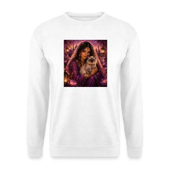 Dream Cat Sweet Magic - Unisex Sweatshirt - white - Front