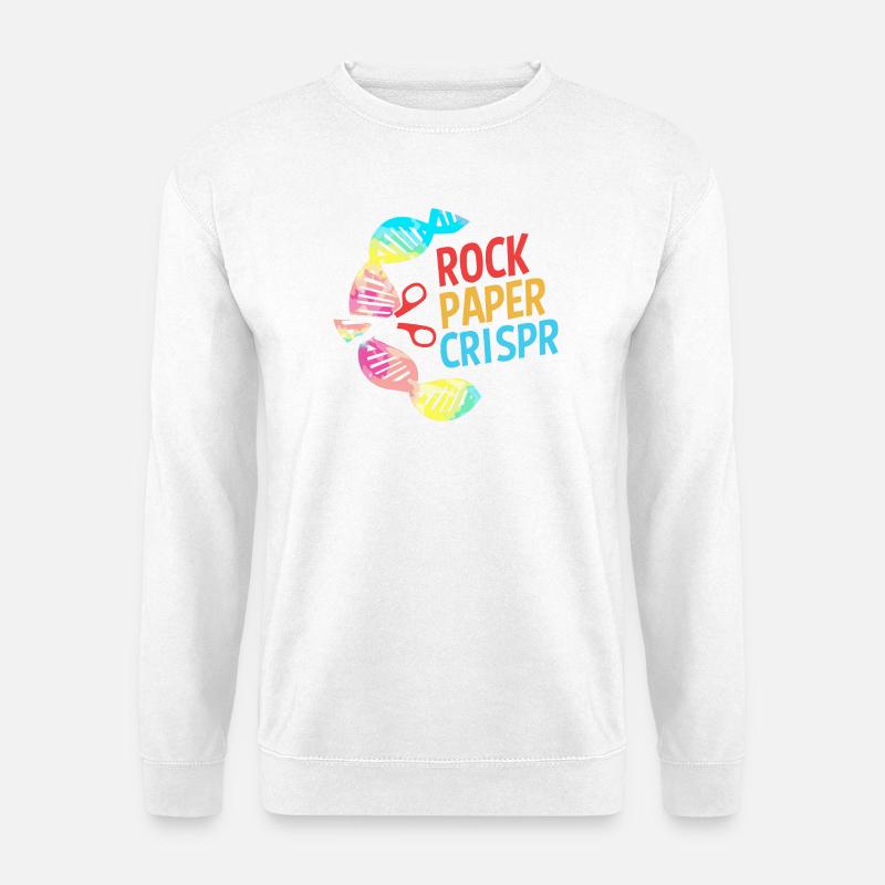 Strukturformel Molekül - Unisex Pullover - Weiß