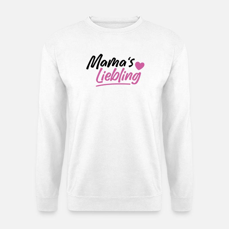 Mama's Liebling - Unisex Pullover - Weiß