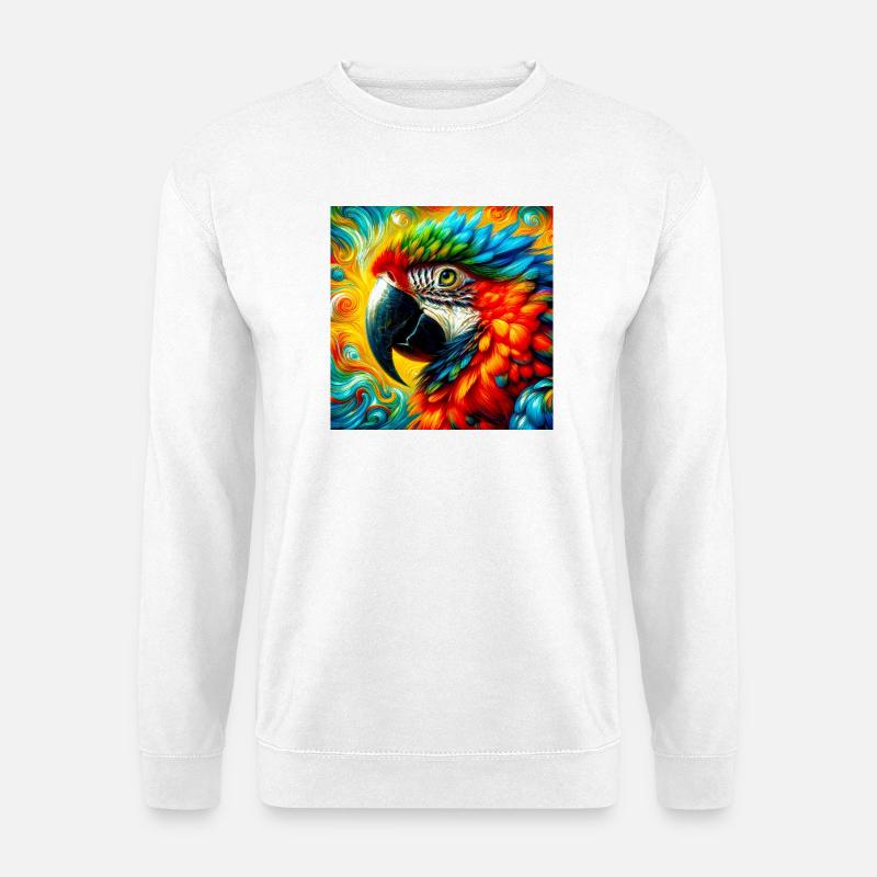 parrot - Unisex Sweatshirt - white