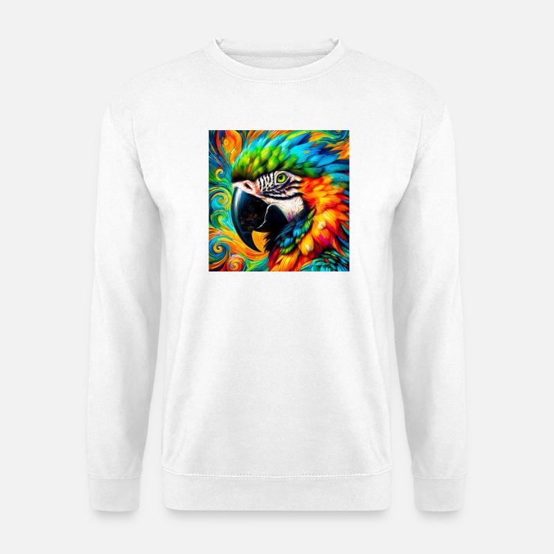 parrot - Unisex Sweatshirt - white