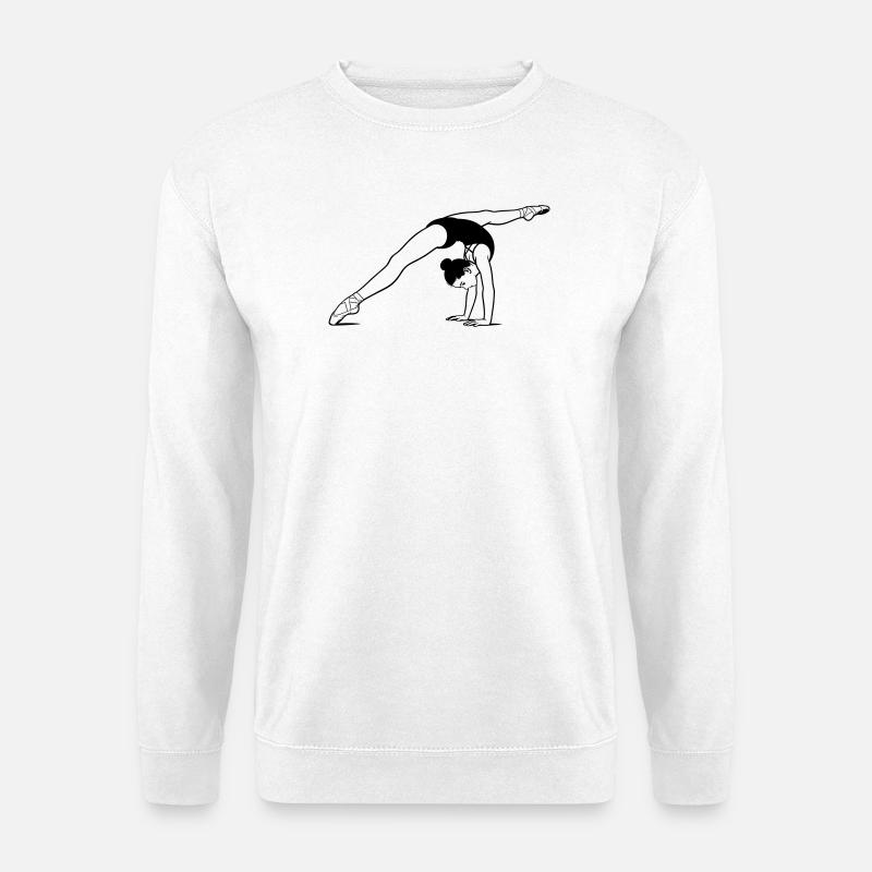 Gymnastik - Unisex Pullover - Weiß