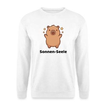 Sonnen-Seele  - Unisex Pullover - Weiß - Vorne