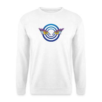 RingsEyes Wings Gaze - Unisex Sweatshirt - white - Front